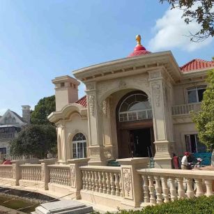 南宁 黄金麻花岗岩欧式别墅