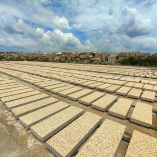 南宁 黄金麻荔枝面花岗岩石材地铺石防护中