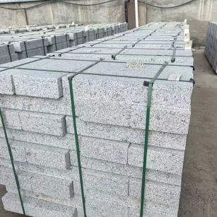 南宁 白麻花岗岩路沿石，弧形路沿石，道牙石，马路牙子，界石，路缘石，平沿石，直岩石，平缘石等