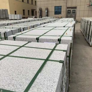 南宁 白麻花岗岩5.0公分荔枝面地铺石