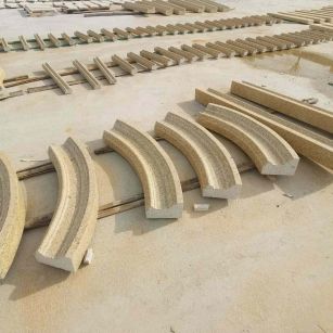 南宁 黄金麻花岗岩别墅线条