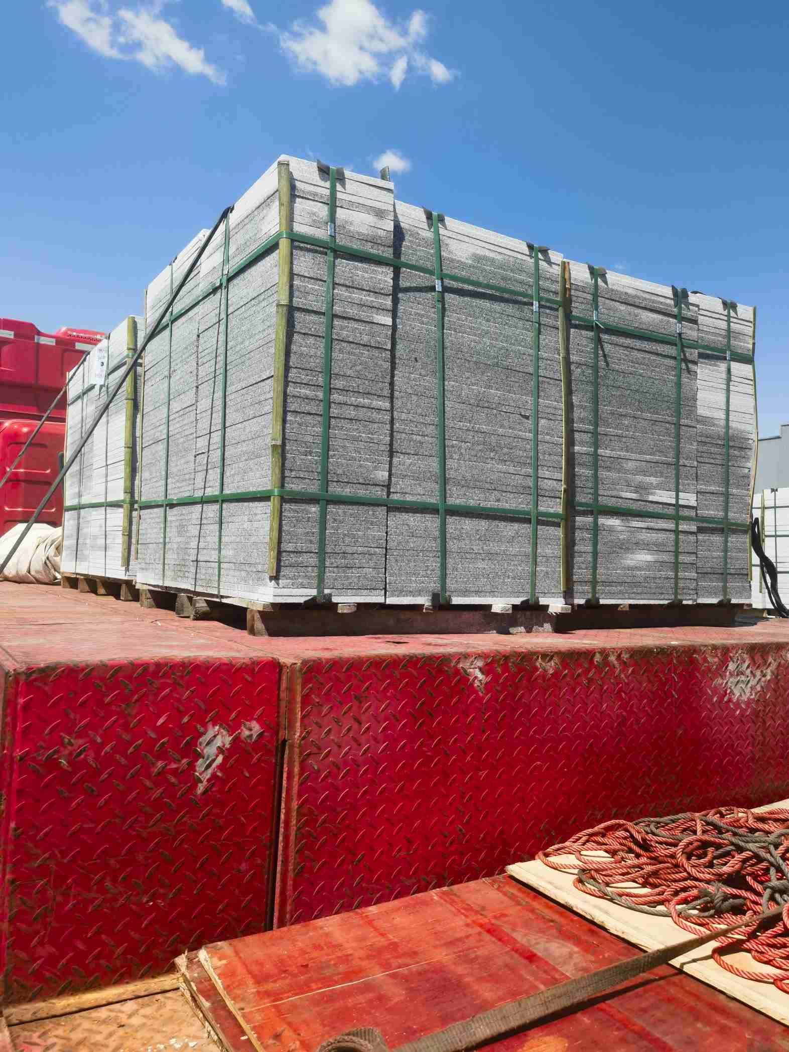 南宁 芝麻白火烧规格板地铺石300*600/600*600