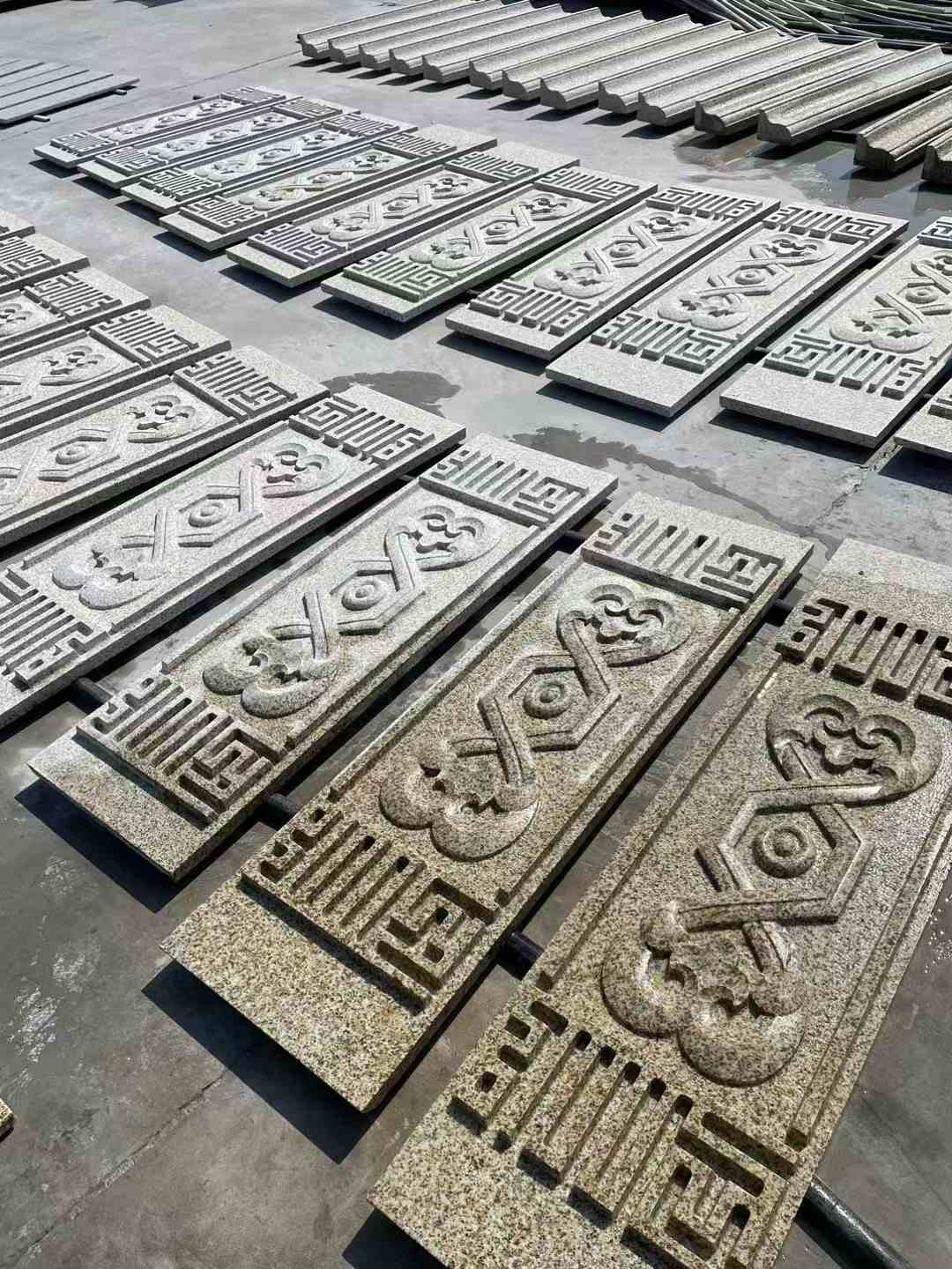 南宁 黄金麻花岗岩外墙雕刻板