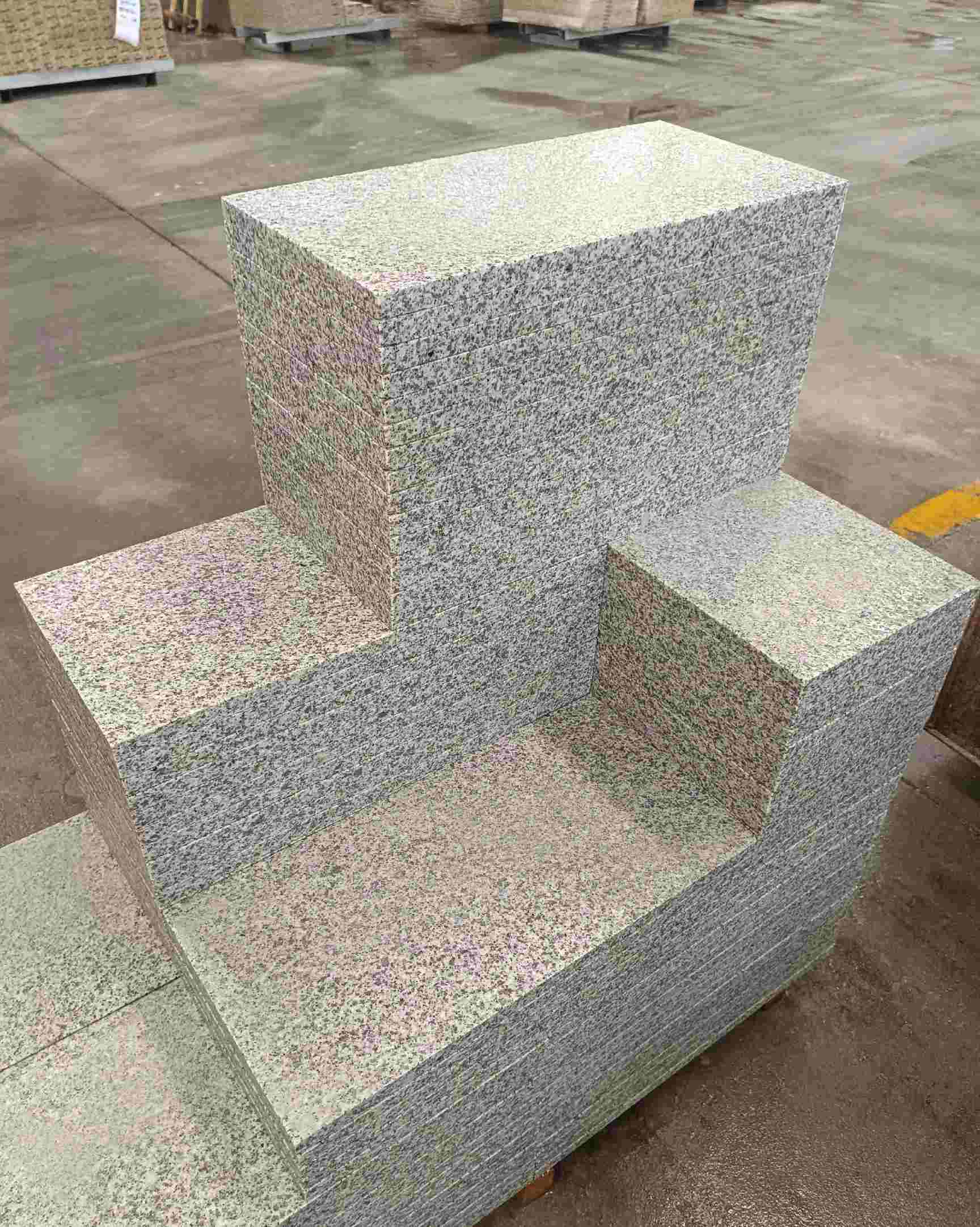 南宁 白麻花岗岩荔枝面地铺石